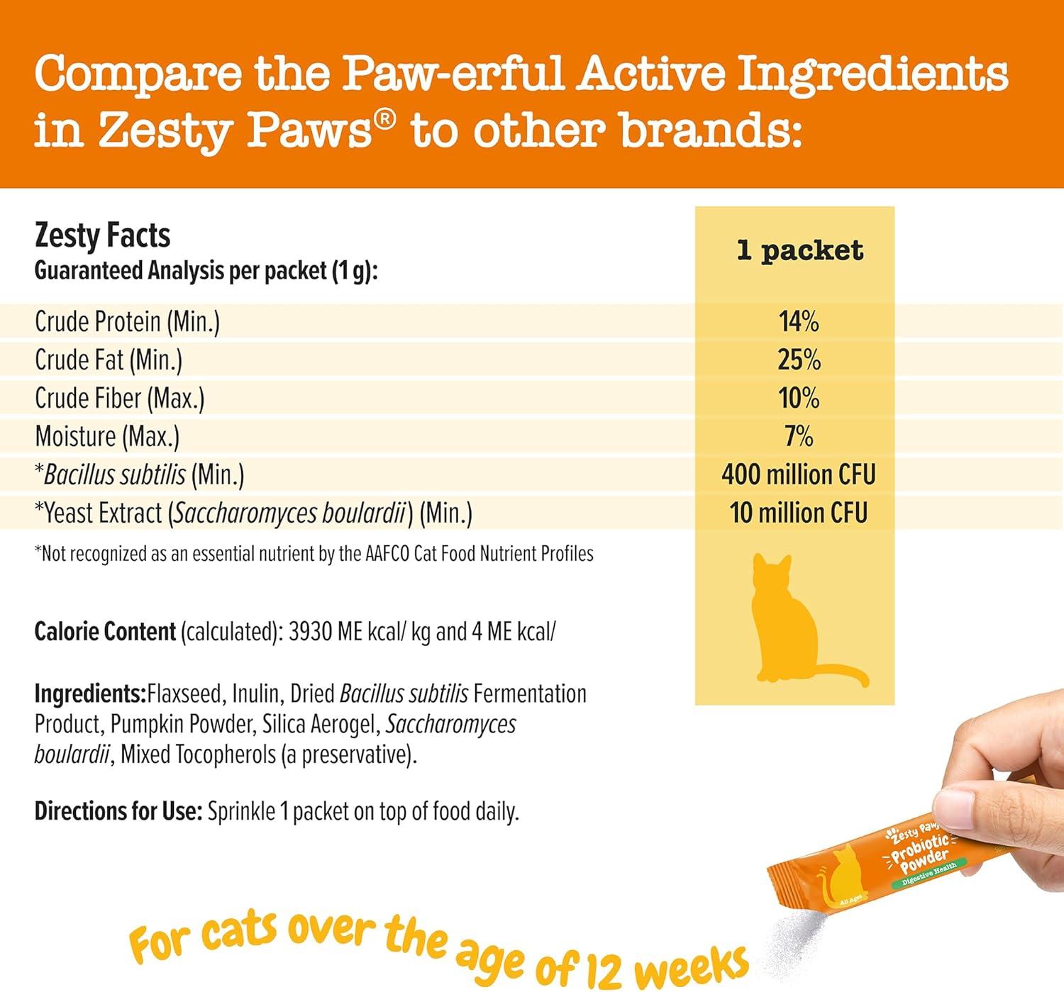 imageZesty Paws Probiotics for Dogs Digestive Enzymes Gut Flora Digestive Health Diarrhea ampamp Bowel Support DE111 Dog Probiotics Soft Chew for Pet Immune System Chicken 90 CtCat  Pumpkin