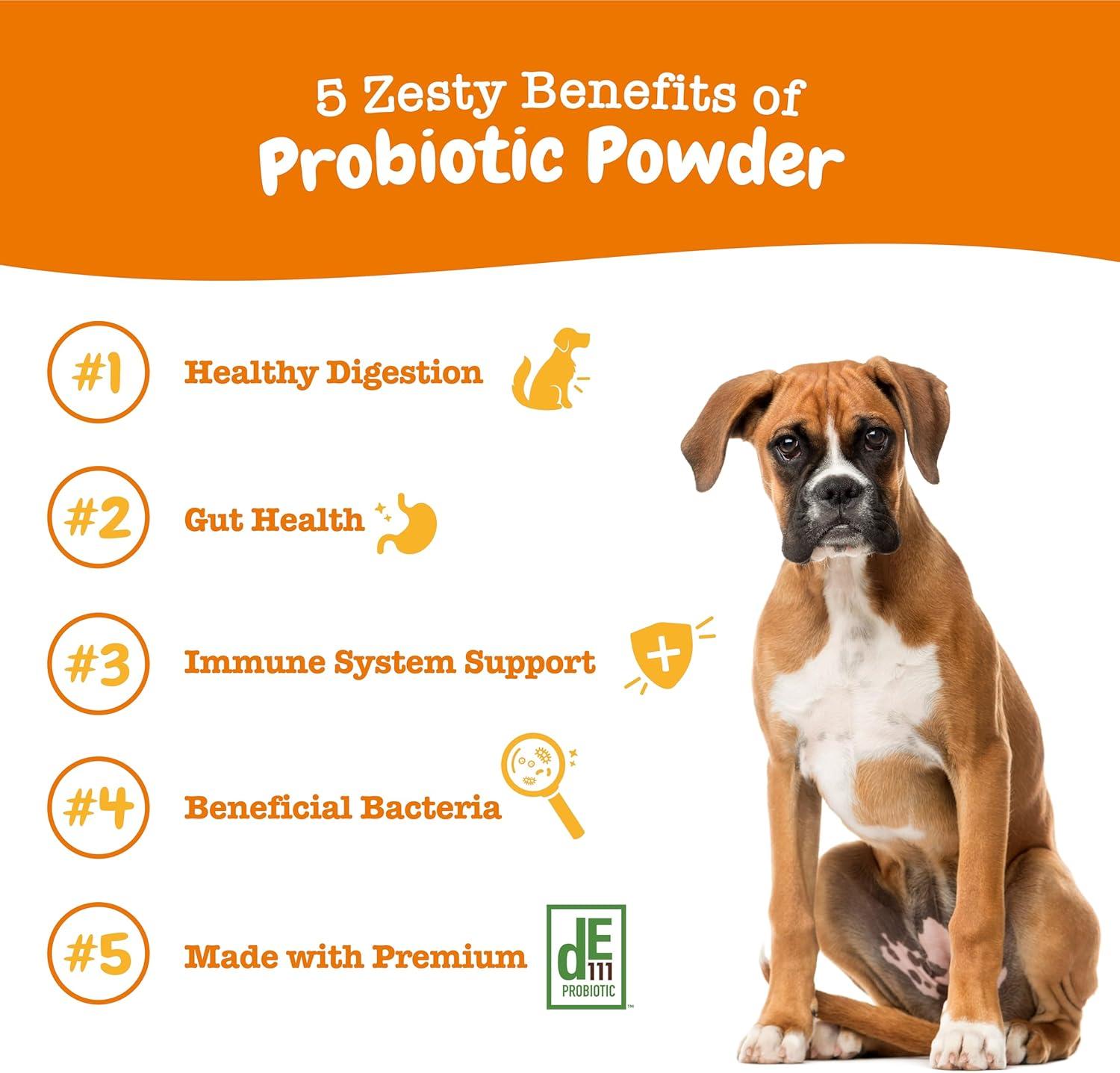 imageZesty Paws Probiotics for Dogs Digestive Enzymes Gut Flora Digestive Health Diarrhea ampamp Bowel Support DE111 Dog Probiotics Soft Chew for Pet Immune System Chicken 90 CtDog  Pumpkin