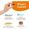imageZesty Paws Advanced Calming Chews for Dogs  for Everyday Stress Relaxation Composure and Separation Turkey 90 CountPeanut Butter