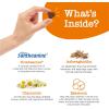 imageZesty Paws Advanced Calming Chews for Dogs  for Everyday Stress Relaxation Composure and Separation Turkey 90 CountTurkey  Melatonin