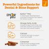 imageZesty Paws Dental Bones  Fights Tartar ampamp Plaque  Gum Teeth ampamp Bone Health  Cinnamon for Dog Breath  Immune Joint Gut Skin ampamp Coat Support  Omega 3 EPA ampamp DHA and Calcium  Large Dogs  24 ct067 Ounce Pack of 12