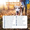 imageZesty Paws Dog Multivitamin Chewable Dog Vitamins and Supplements for Hip ampamp Joints Skin ampamp Coat Omega 3 Fish Oil for Dogs Senior ampamp Puppy Multivitamin  Bison 90ctBeef  Advanced