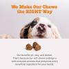 imageZesty Paws Probiotics for Dogs Digestive Enzymes Gut Flora Digestive Health Diarrhea ampamp Bowel Support DE111 Dog Probiotics Soft Chew for Pet Immune System Chicken 90 CtChicken  Vegetable