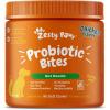 imageZesty Paws Probiotics for Dogs Digestive Enzymes Gut Flora Digestive Health Diarrhea ampamp Bowel Support DE111 Dog Probiotics Soft Chew for Pet Immune System Chicken 90 CtChicken