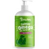 imageZesty Paws Salmon Omega Oil Hemp for Dogs and Cats with Wild Alaskan Salmon Oil Omega 3 and 6 Fatty Acids with EPA DHA for Pets Supports Normal Skin Moisture and Immune System Function 16ozSalmon Oil  Hemp