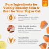imageZesty Paws Salmon Omega Oil Hemp for Dogs and Cats with Wild Alaskan Salmon Oil Omega 3 and 6 Fatty Acids with EPA DHA for Pets Supports Normal Skin Moisture and Immune System Function 16ozSalmon Oil