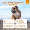 imageZesty Paws Salmon Omega Oil Hemp for Dogs and Cats with Wild Alaskan Salmon Oil Omega 3 and 6 Fatty Acids with EPA DHA for Pets Supports Normal Skin Moisture and Immune System Function 16ozSalmon Oil  Hemp