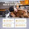 imageZesty Paws Wild Alaskan Fish Oil for Dogs ampamp Cats  Pollock ampamp Salmon Oil Blend  Omega 3 Fatty Acids EPA ampamp DHA for Pets  for Sensitive Skin  Coat Health  Immune System Support  32 fl ozFish Oil