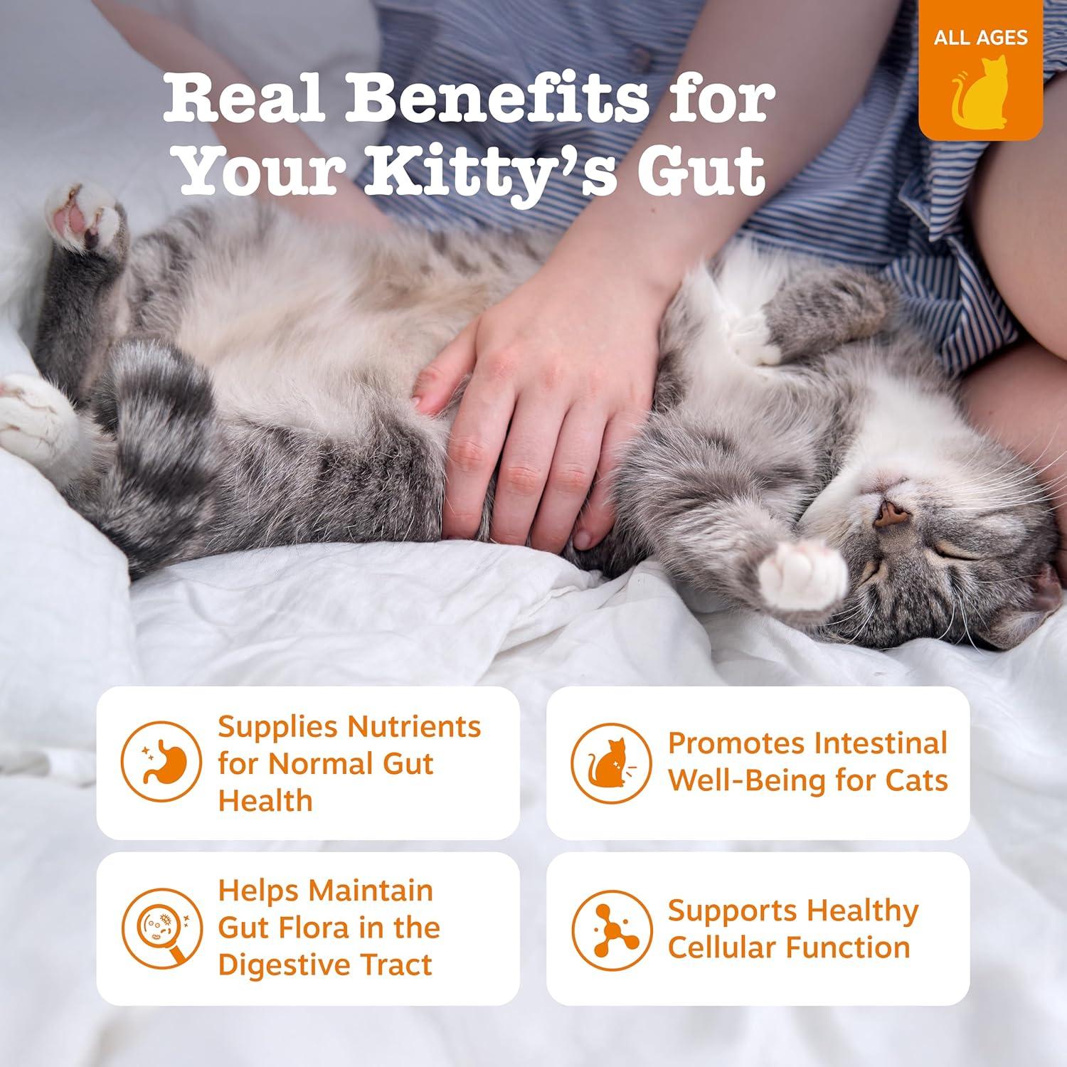 imageZesty Paws Cat Mousse Squeezies Puree Cat Treats for Digestion  with Seaweed Omega Fatty Acids Antioxidants  Support for Digestive Health Cats  Chicken Flavor  18 CountChicken