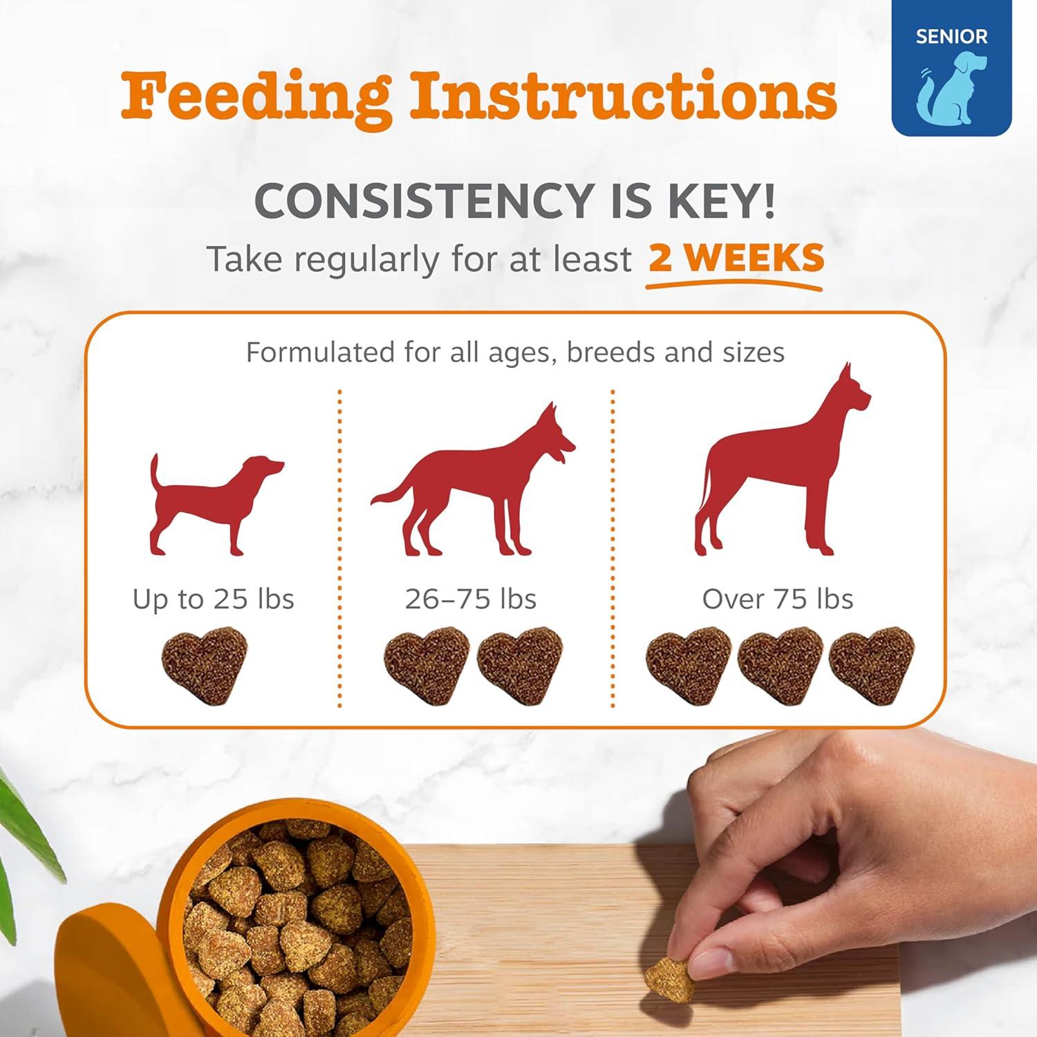 imageZesty Paws Eye Supplement for Dogs  Vision Support with Antioxidants ampamp Omega 3 Fatty Acids  90 Chews90 Count