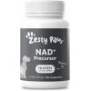 imageZesty Paws NAD Precursor Supplement for Dogs  Niagen for Healthy Aging ampamp Skeletal Muscle Support ampamp Recovery  Brain Heart ampamp Cellular Energy Support  Nicotinamide Riboside Chloride  30 SachetsCapsules