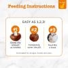 imageZesty Paws Pill Wrap Probiotic Paste for Dogs  Immune ampamp Digestive System Support  Bacon Flavor  with DE111 Bacillus subtilis  Pockets Any Pill Tablet ampamp Capsule for Your Dog  42oz  60 PortionsBacon  Bag