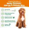 imageZesty Paws Dog Allergy Relief  Anti Itch Supplement  Omega 3 Probiotics for Dogs  Digestive Health  Soft Chews for Skin ampamp Seasonal Allergies  with Epicor Pets  Puppy  Lamb  90 CountHemp