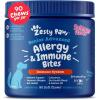 imageZesty Paws Dog Allergy Relief  Anti Itch Supplement  Omega 3 Probiotics for Dogs  Digestive Health  Soft Chews for Skin ampamp Seasonal Allergies  with Epicor Pets  Puppy  Lamb  90 CountSalmon  Advanced