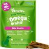 imageZesty Paws OraStix for Dogs  Omega Sticks with Hemp Salmon Krill Oil Bone Broth Anti Itch Skin Coat Care Hip ampamp Joint Health Heart Immune System Support Dog Tartar Teeth Cleaning 25ozPeppermint