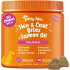 imageZesty Paws Salmon Oil for Dogs Skin and Coat Omega 3 Fish Oil Chews Dog Allergy Relief Chews Itch Relief Supplement 250 Count Salmon FlavorSalmon