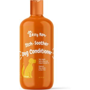 imageZesty Paws Flea and Tick Shampoo for Dogs  Veterinarian Formulated Flea Shampoo for Dogs to Kill Fleas Ticks ampamp Their Eggs  Soothes Itchy ampamp Irritated Dog Skin  Cedarwood Rosemary ampamp Peppermint OilConditioner