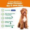 imageZesty Paws Hip and Joint for Dogs Glucosamine for Dogs Hip and Joint Supplement with Chondroitin MSM Vitamins C ampamp E  Bacon 50 CountChicken  Hemp